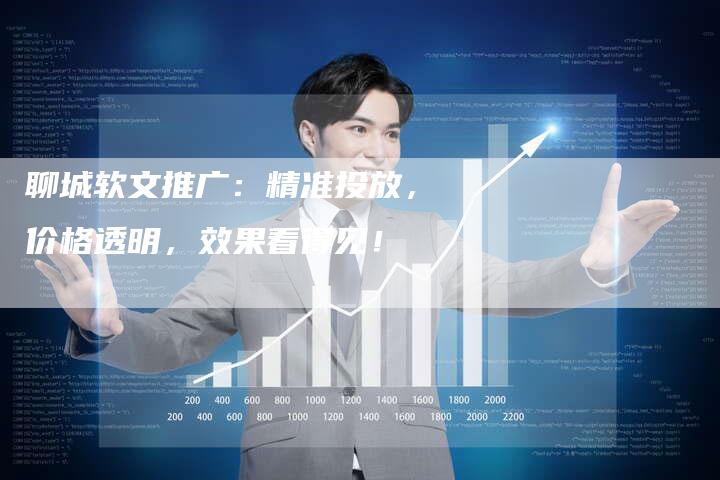 聊城软文推广：精准投放，价格透明，效果看得见！