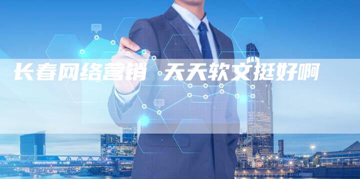 长春网络营销 天天软文挺好啊