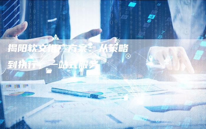 揭阳软文推广方案：从策略到执行，一站式服务-直编软文营销网