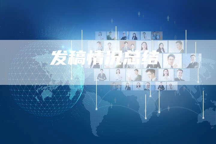 发稿情况总结