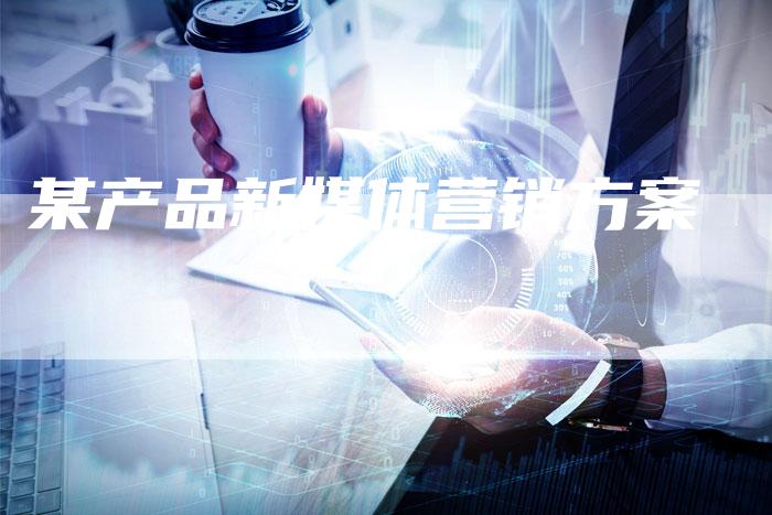 某产品新媒体营销方案