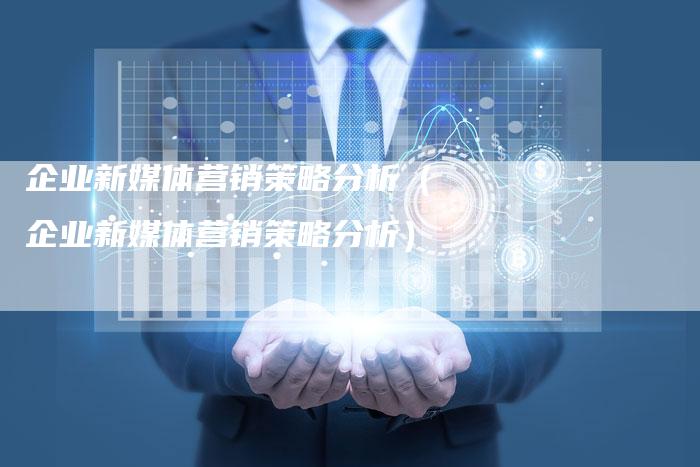 企业新媒体营销策略分析（企业新媒体营销策略分析）